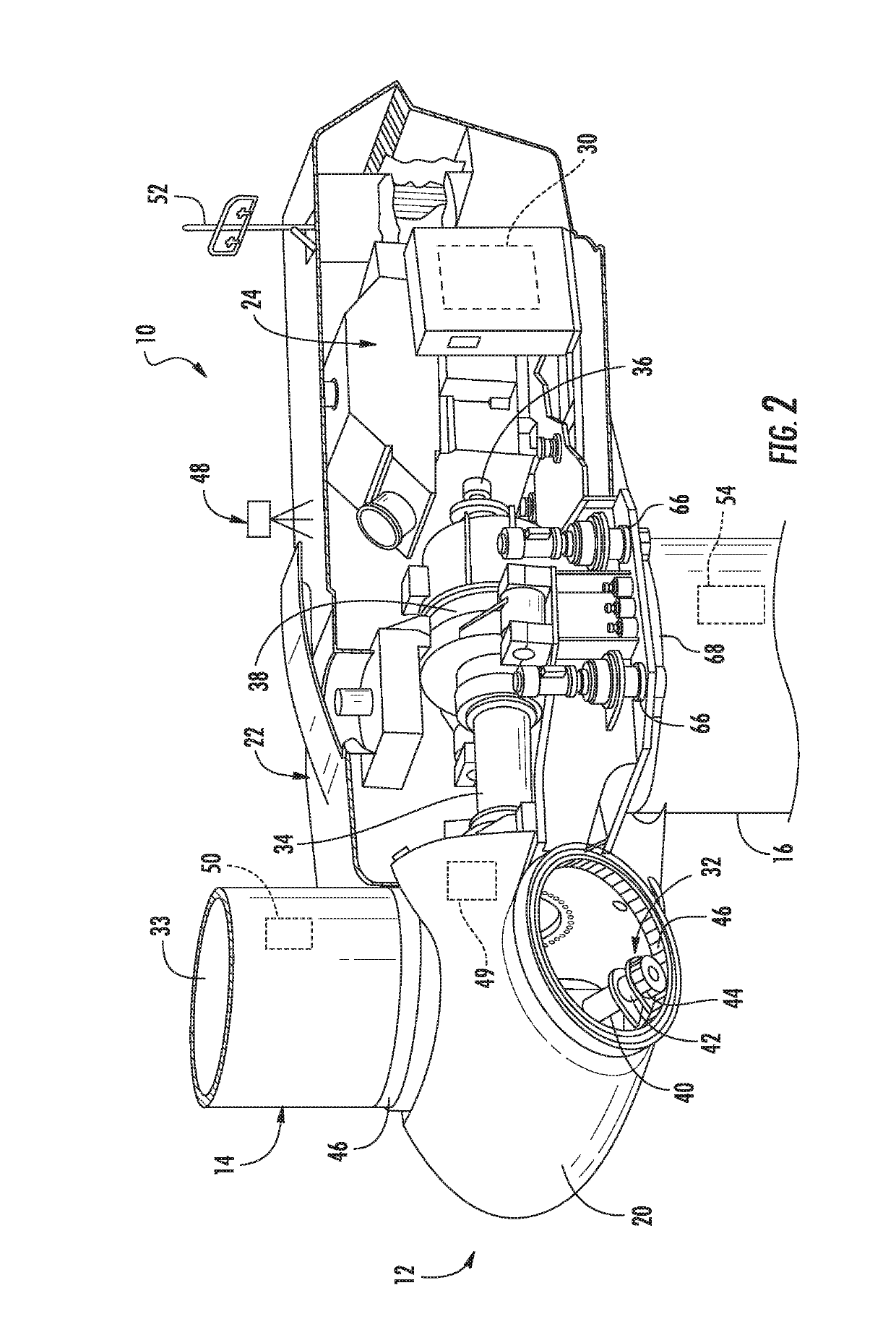 System and method for improving LIDAR sensor signal availability on a wind turbine