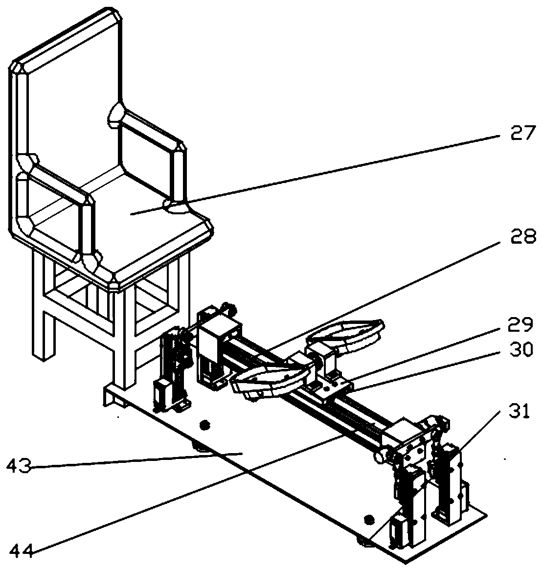 Multi-dimensitional lower limb rehabilitation device