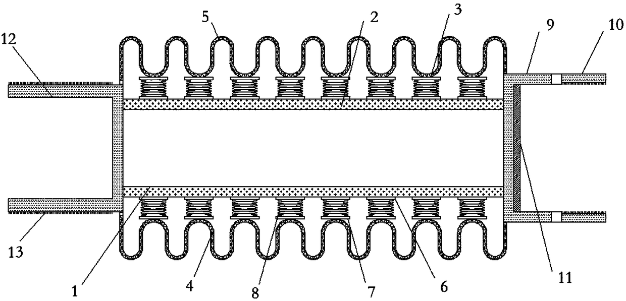 High-strength thermal-insulation double-wall corrugated tube