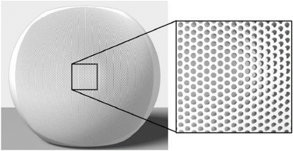 Improved halftone projection and model generation method facing 3D printing