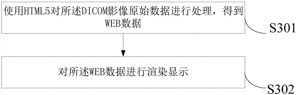 DICOM image display method, apparatus and system