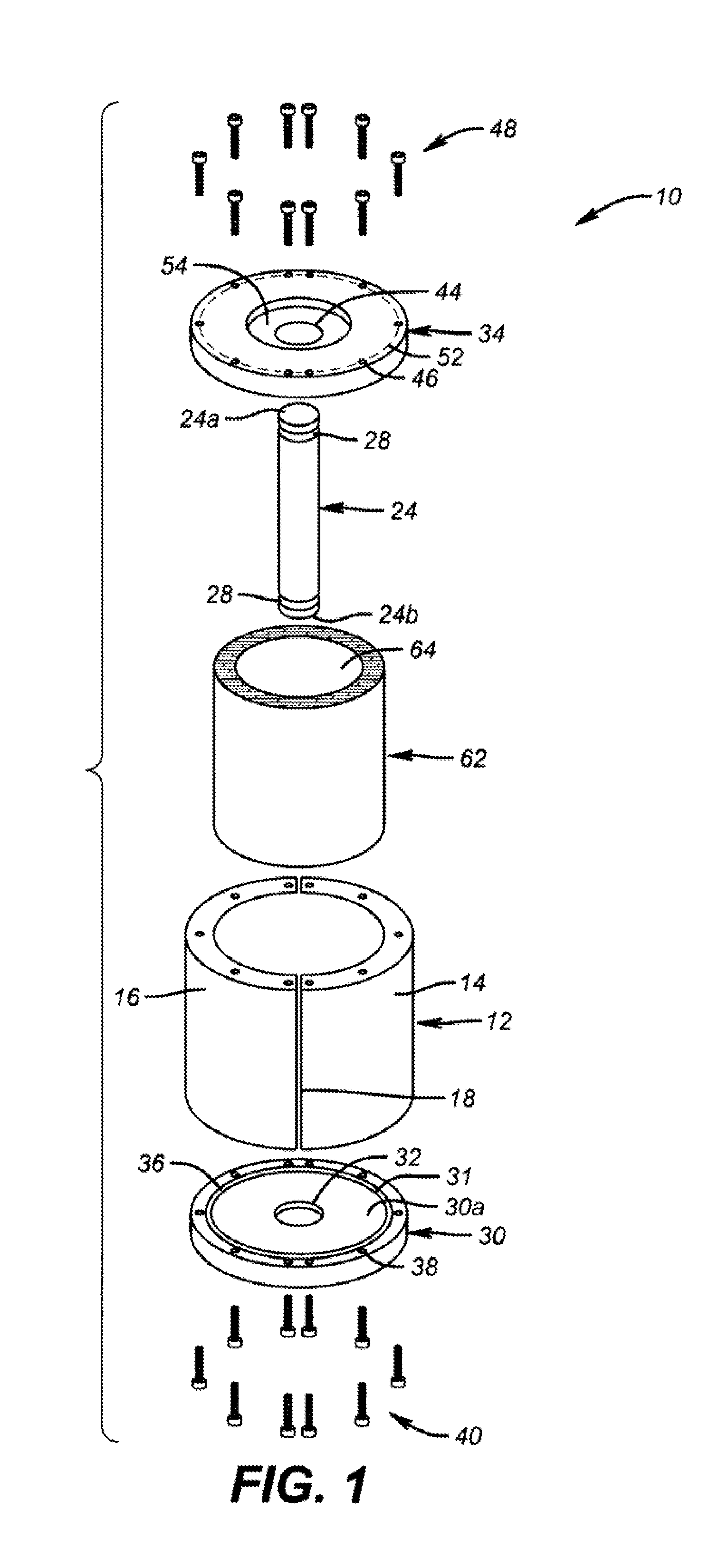 Apparatus for measuring shear bond strength of set cement and method of using same