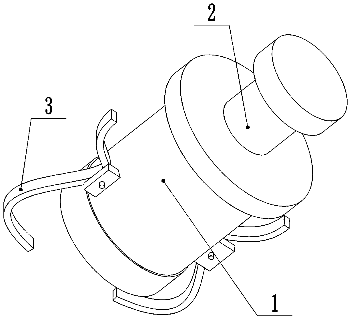 Disinfection device capable of continuously replacing aseptic cotton