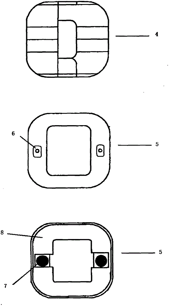 Dual-interface card packaging method