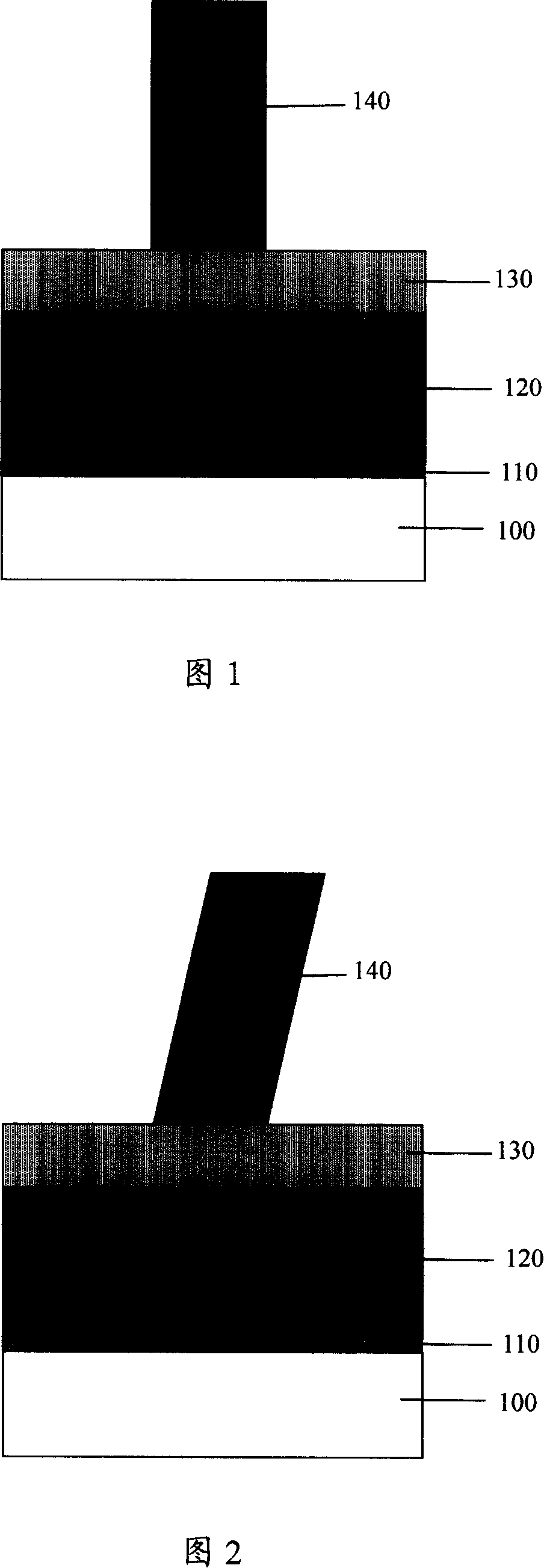 Forming method of metal oxide semiconductor device grids structure