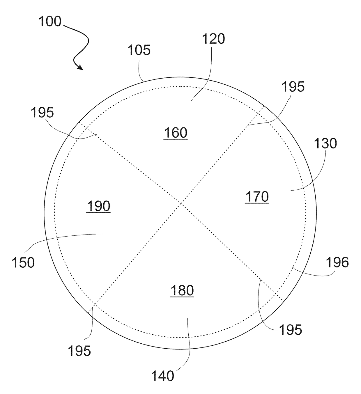 Skullcap with full size image and method of making the same