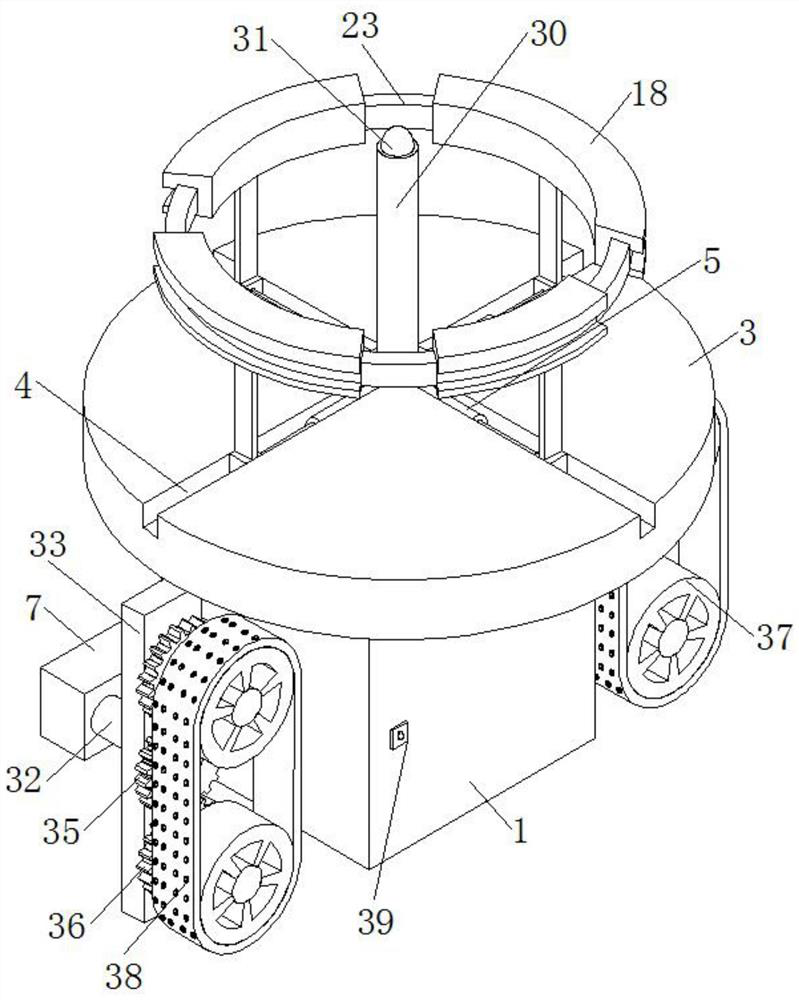 Efficient main body pipeline inner wall welding robot for local cooler