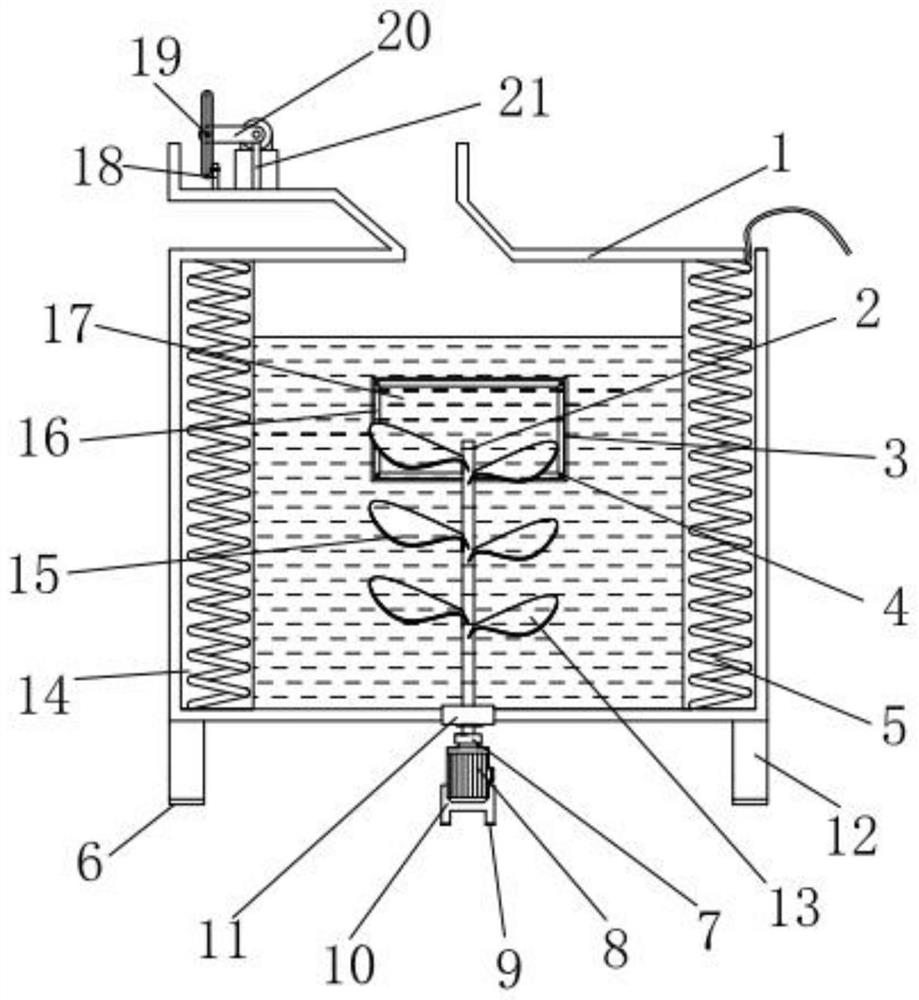 Industrial soap dissolving and adding device