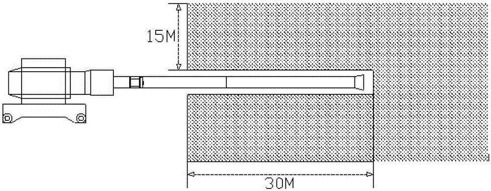 Device and method for advanced detection of adverse geological and mechanical properties of rock mass in deep and long tunnels