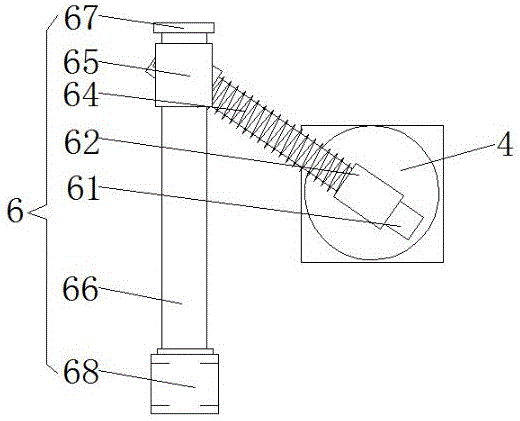 Surface grinding device for efficient energy-saving pump