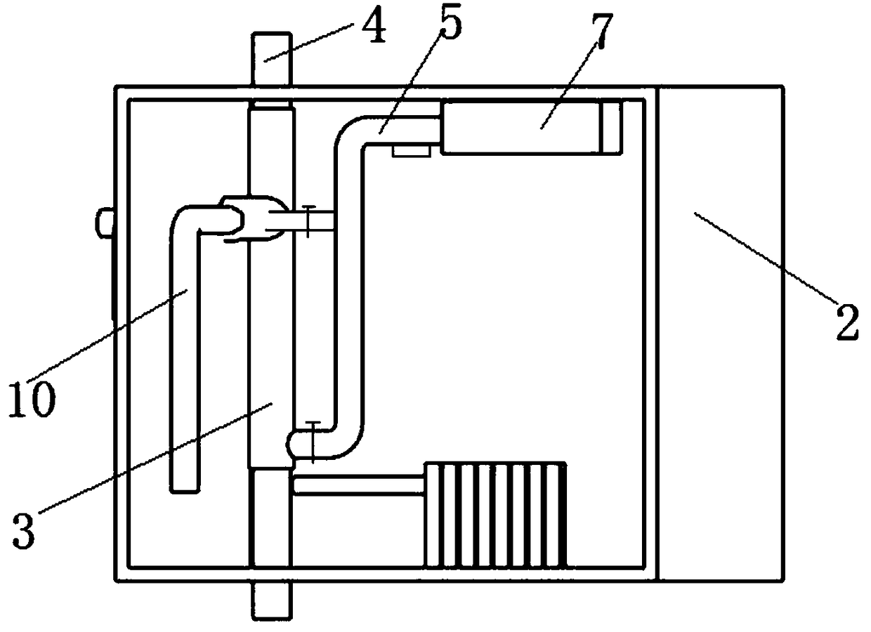 Central ventilation system for cold regions and method thereof