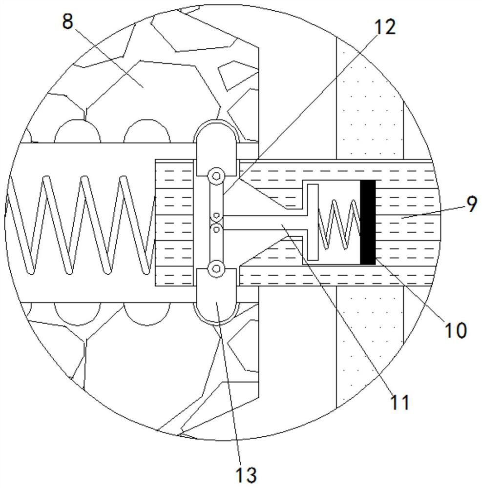 Forming device capable of realizing automatic demolding and used for prefabricated part