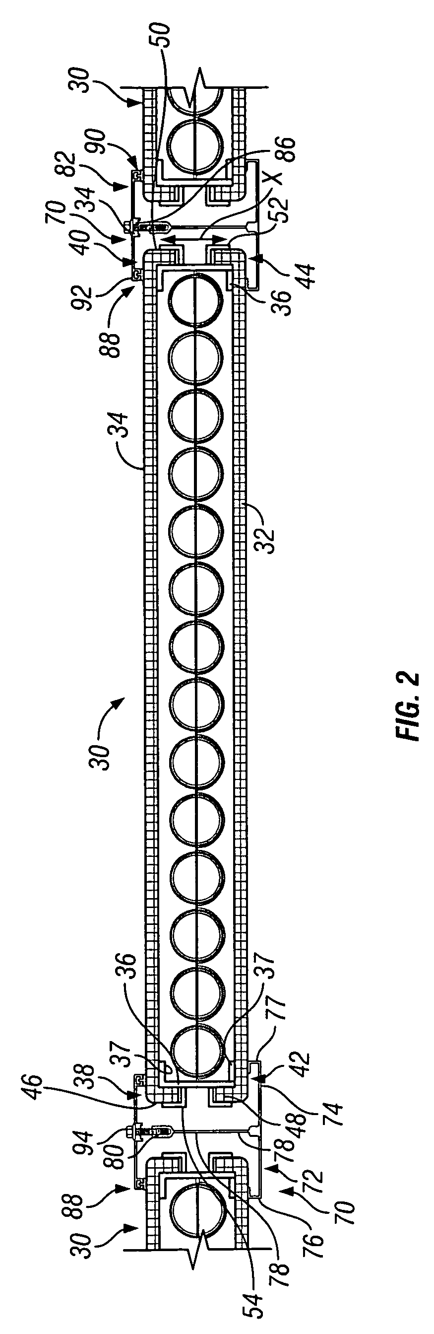 Dual panel system for controlling the passage of light through architectural structures