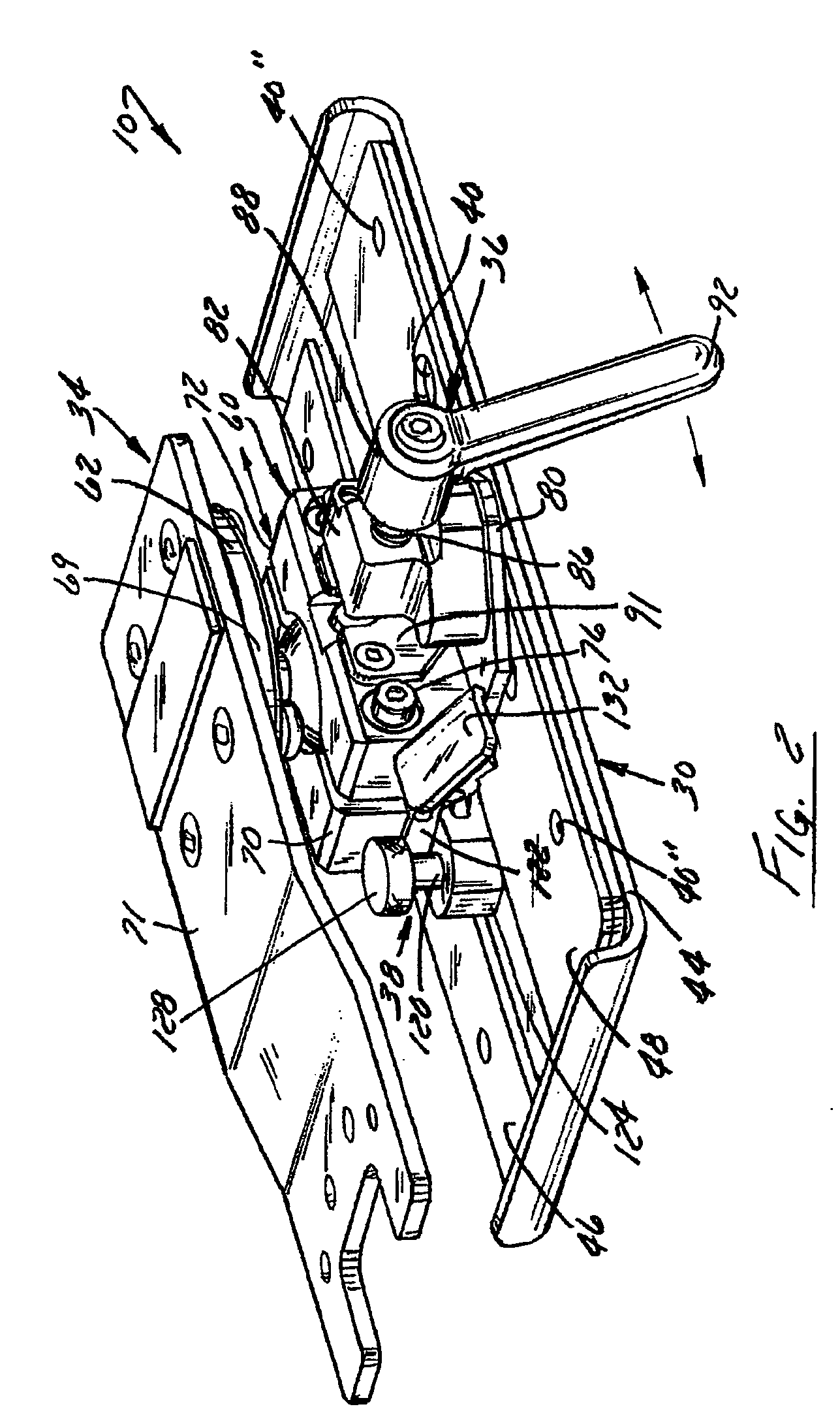 Electronic flight bag mounting bracket