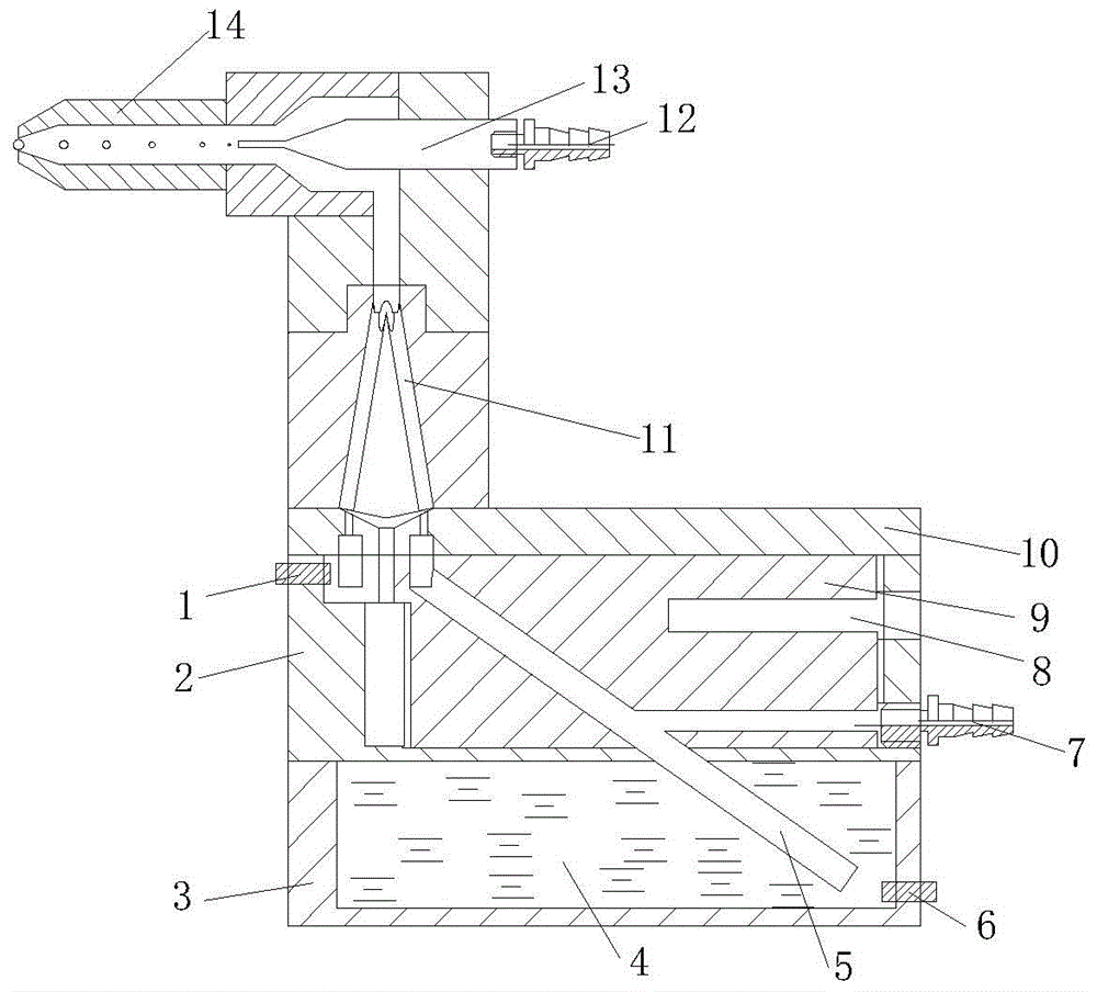 A device for measuring the number concentration of atmospheric ultrafine particles