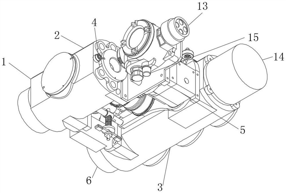 Explosion-proof intelligent video inspection robot