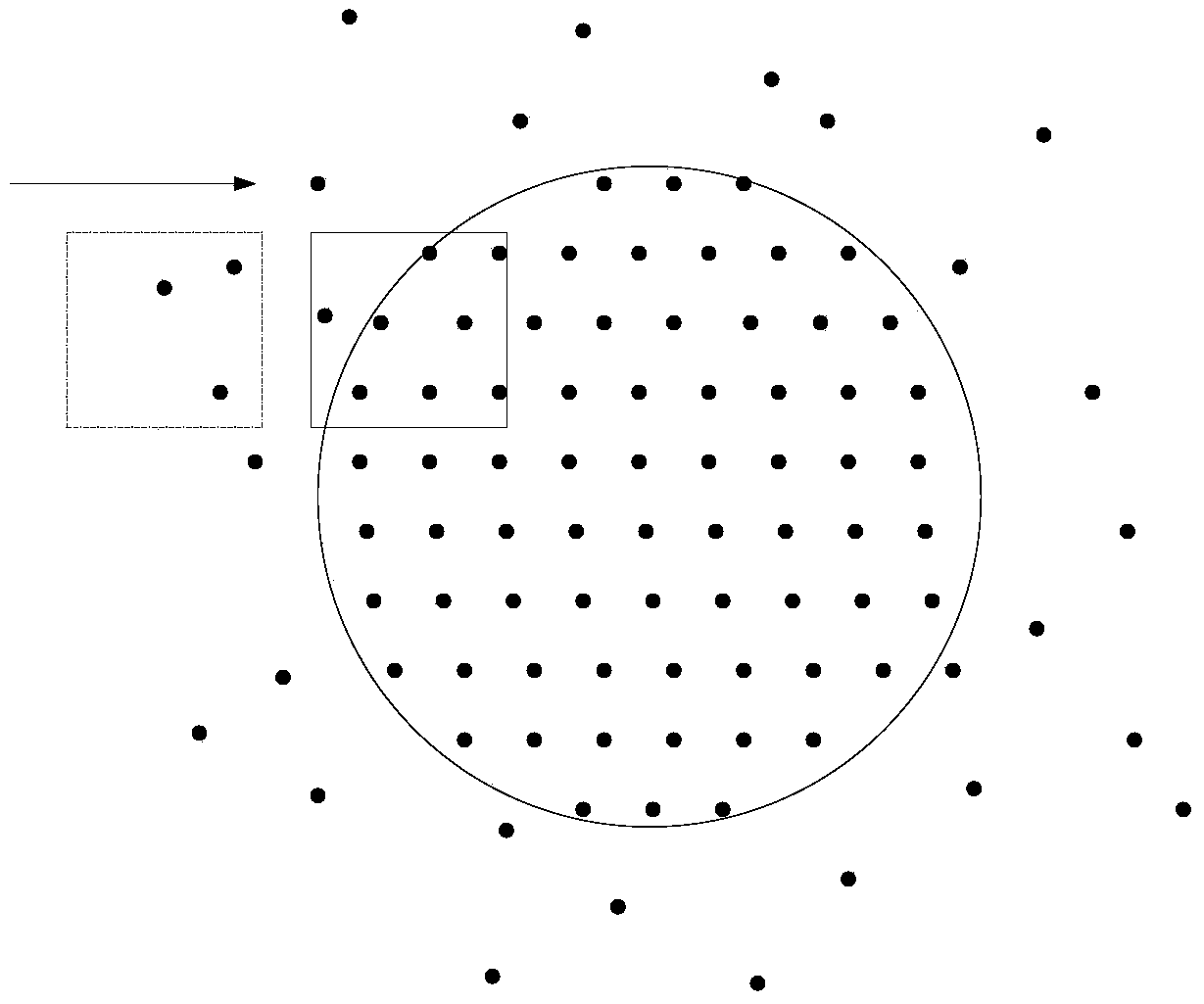 Target body surface reconstruction method in three-dimensional image