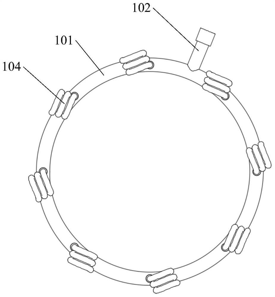 Oil supply atomization device, combustion chamber device and micro jet engine