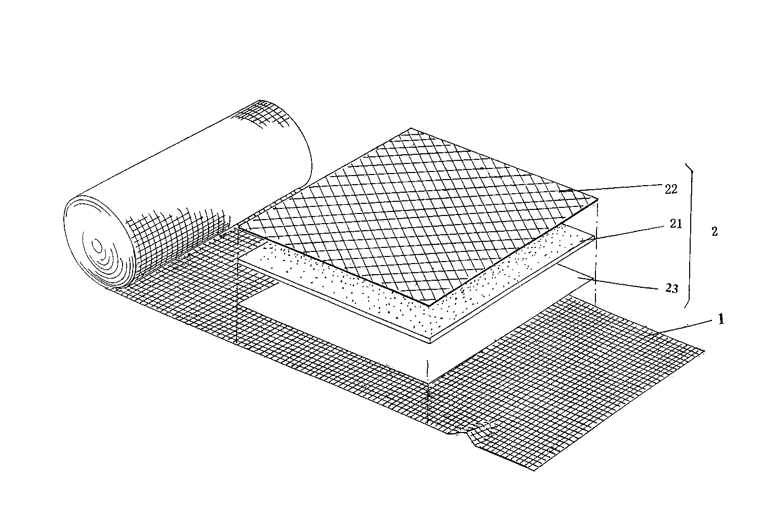 Hemostasis bandaid and preparation method thereof