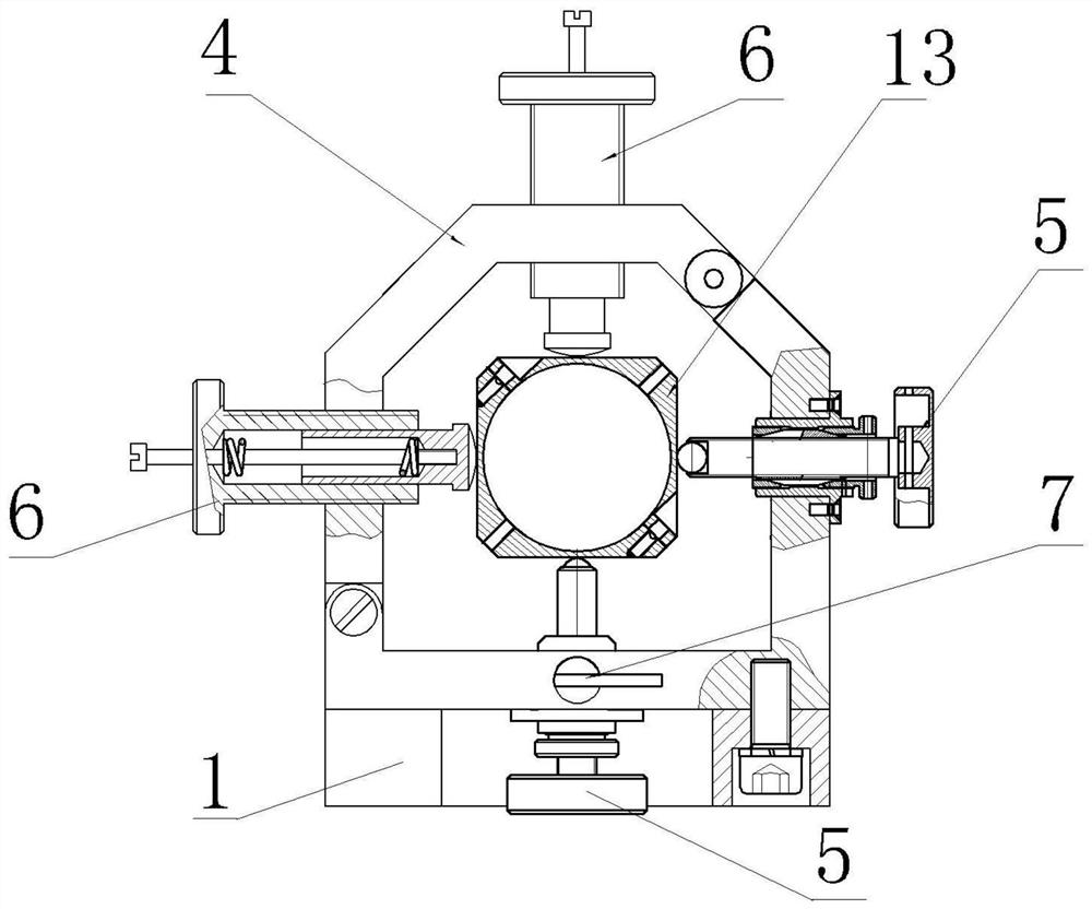 A precision aiming adjustment device for an optical alignment telescope