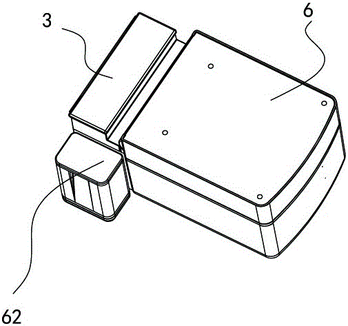 Rice grain conveying mechanism, rice grain conveying method and rice cooker