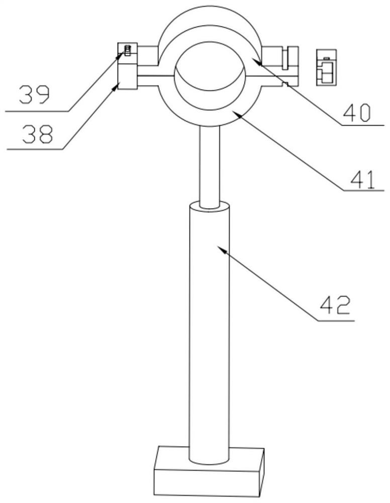 Testing device and testing method for lift force of valve disc of main valve of steam release isolating valve