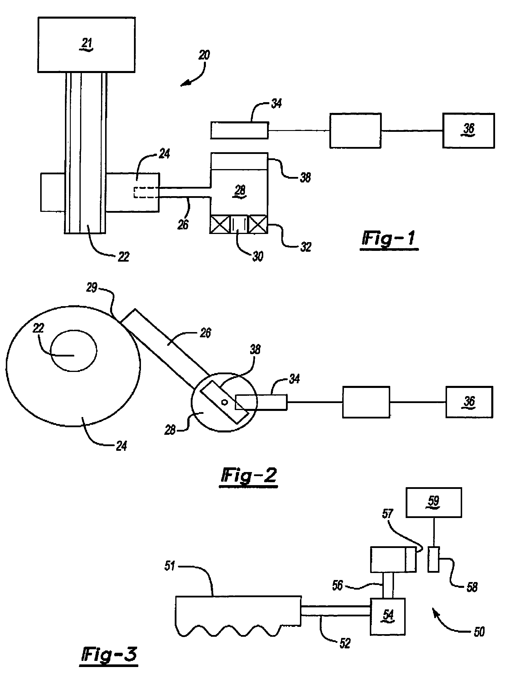 Non-contacting large angle rotary position sensor for rotating shaft