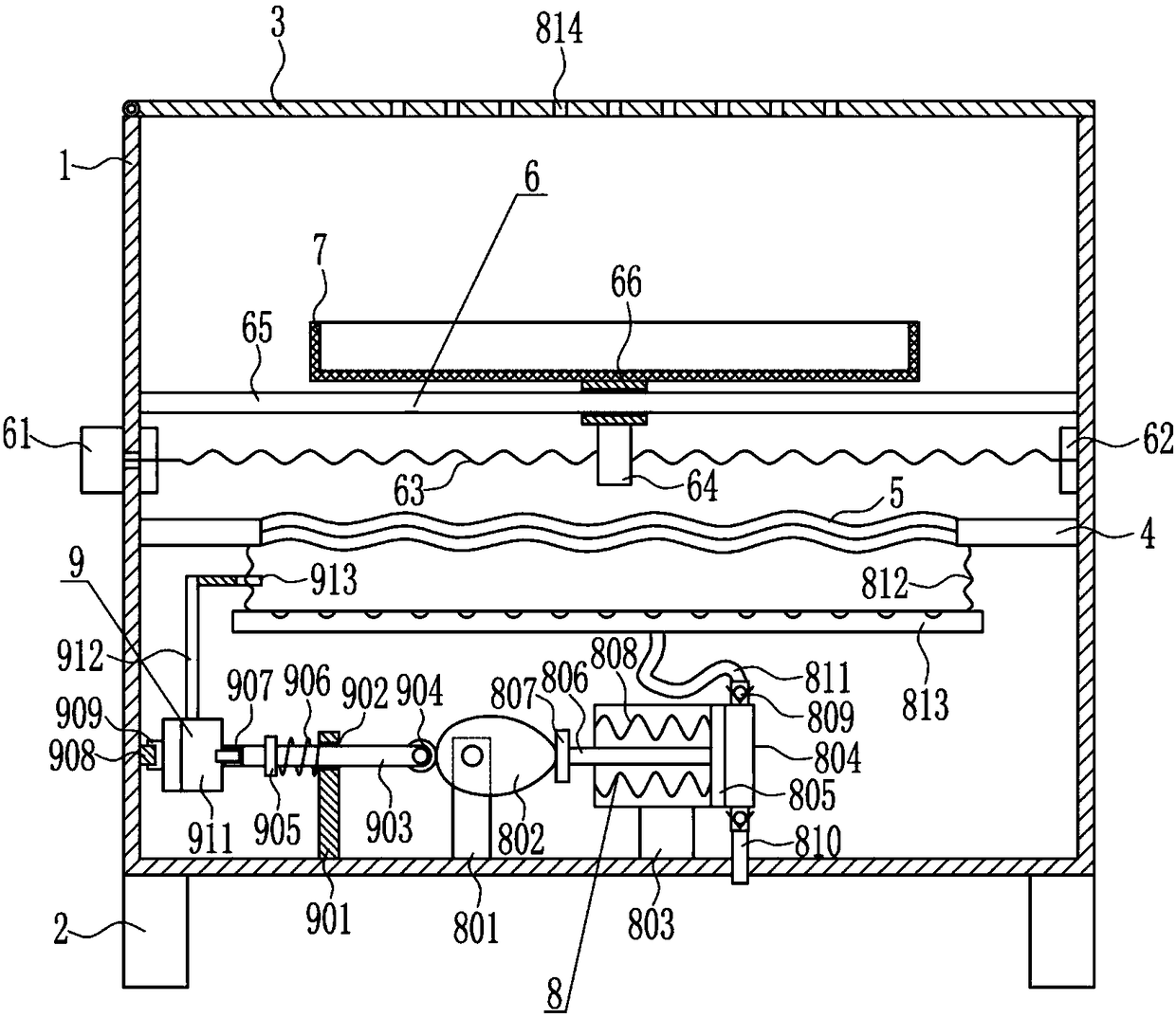 Textile drying equipment for textiles