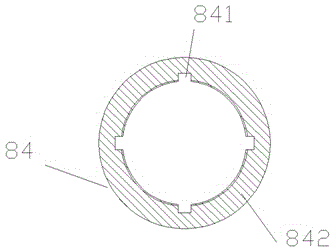 Garden road curbstone trimming device with dust collector and using method thereof