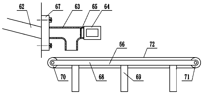 Wool feeding and blending mechanism