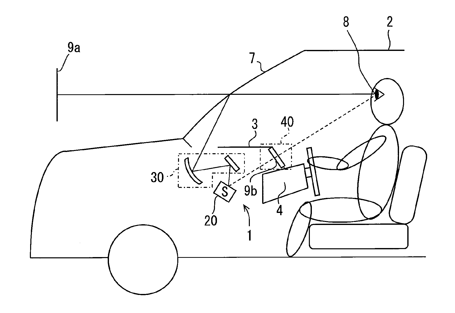 Vehicular display apparatus