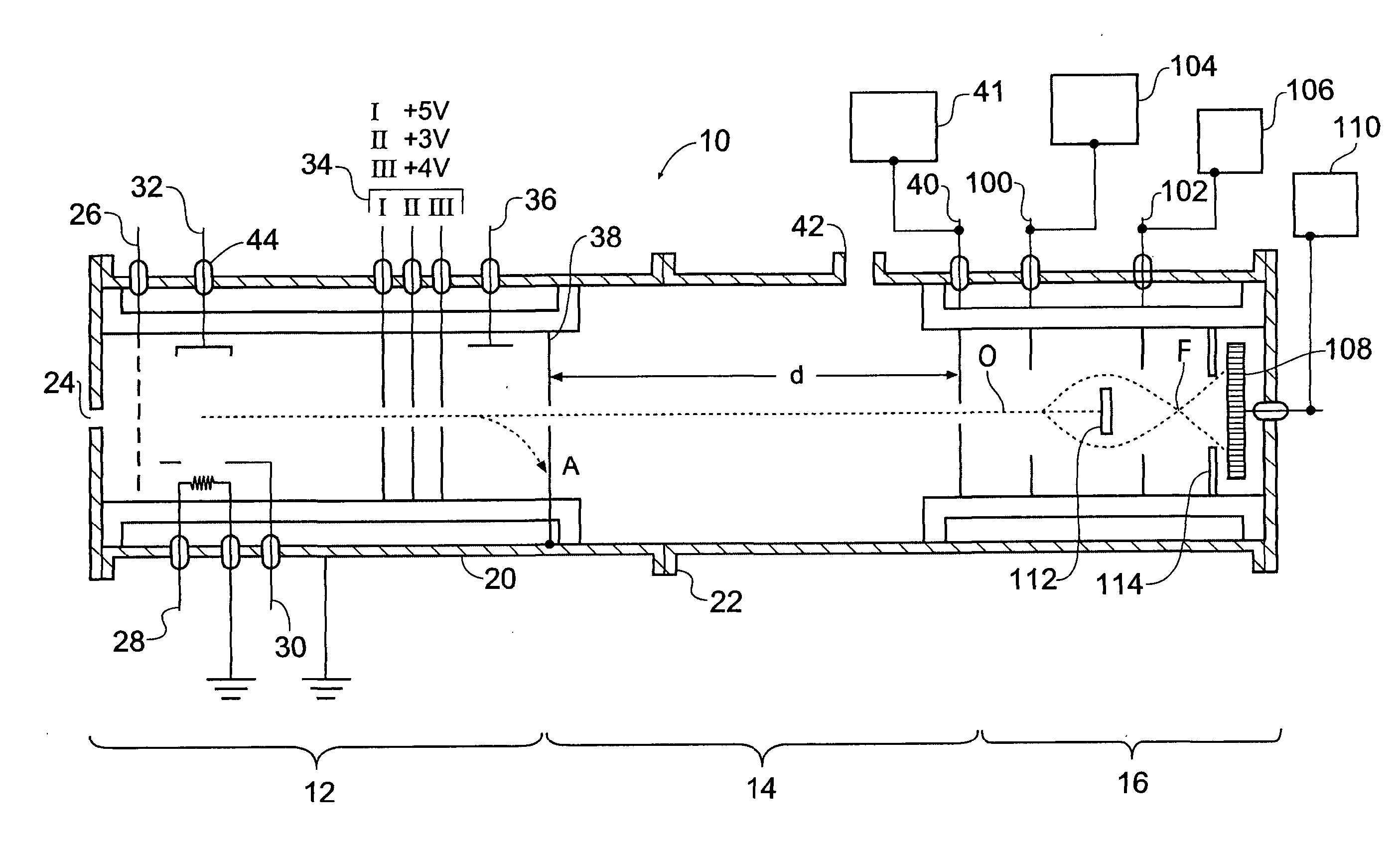 Mass spectrometers and methods of ion separation and detection