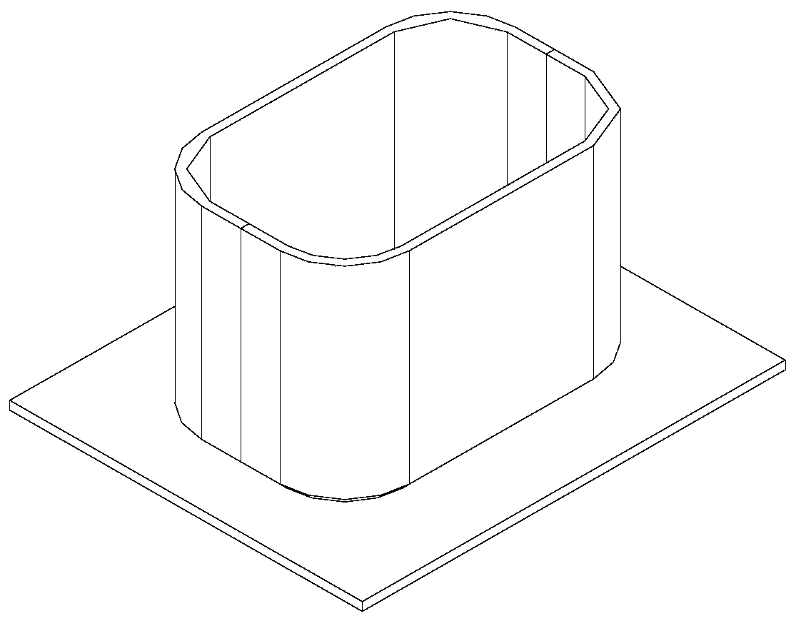 Welding method for effectively inhibiting weld toe defects of medium-thickness plate annular weld joint