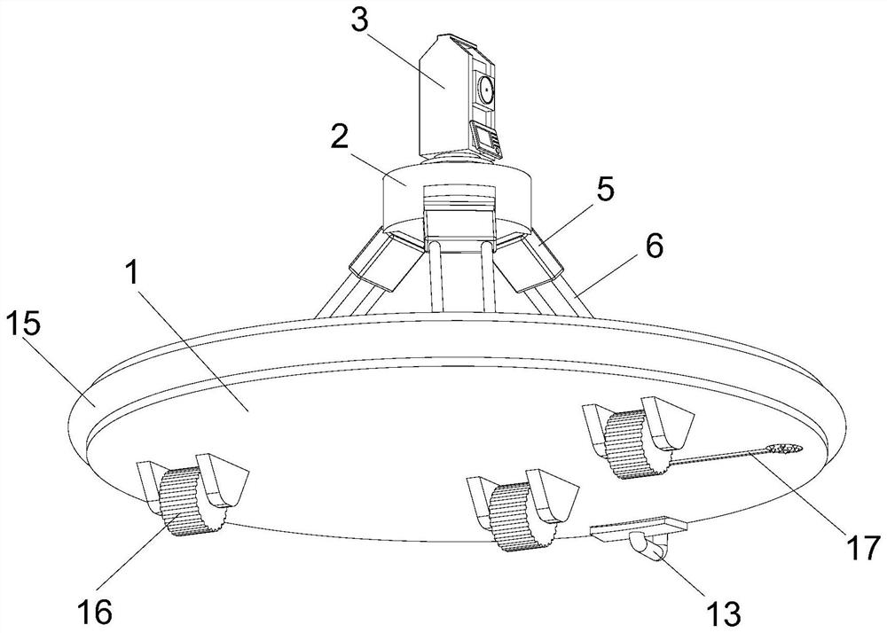 Mobile bridge deflection detection equipment