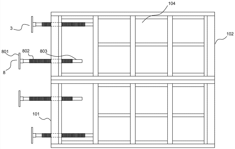 A multifunctional movable retaining wall test device