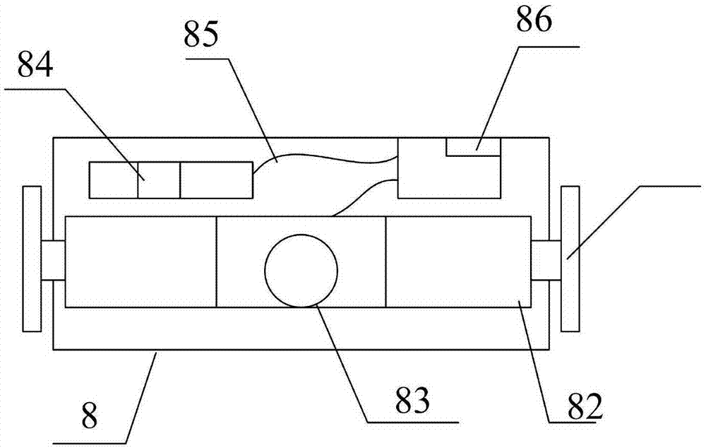 Portable automatic welding device