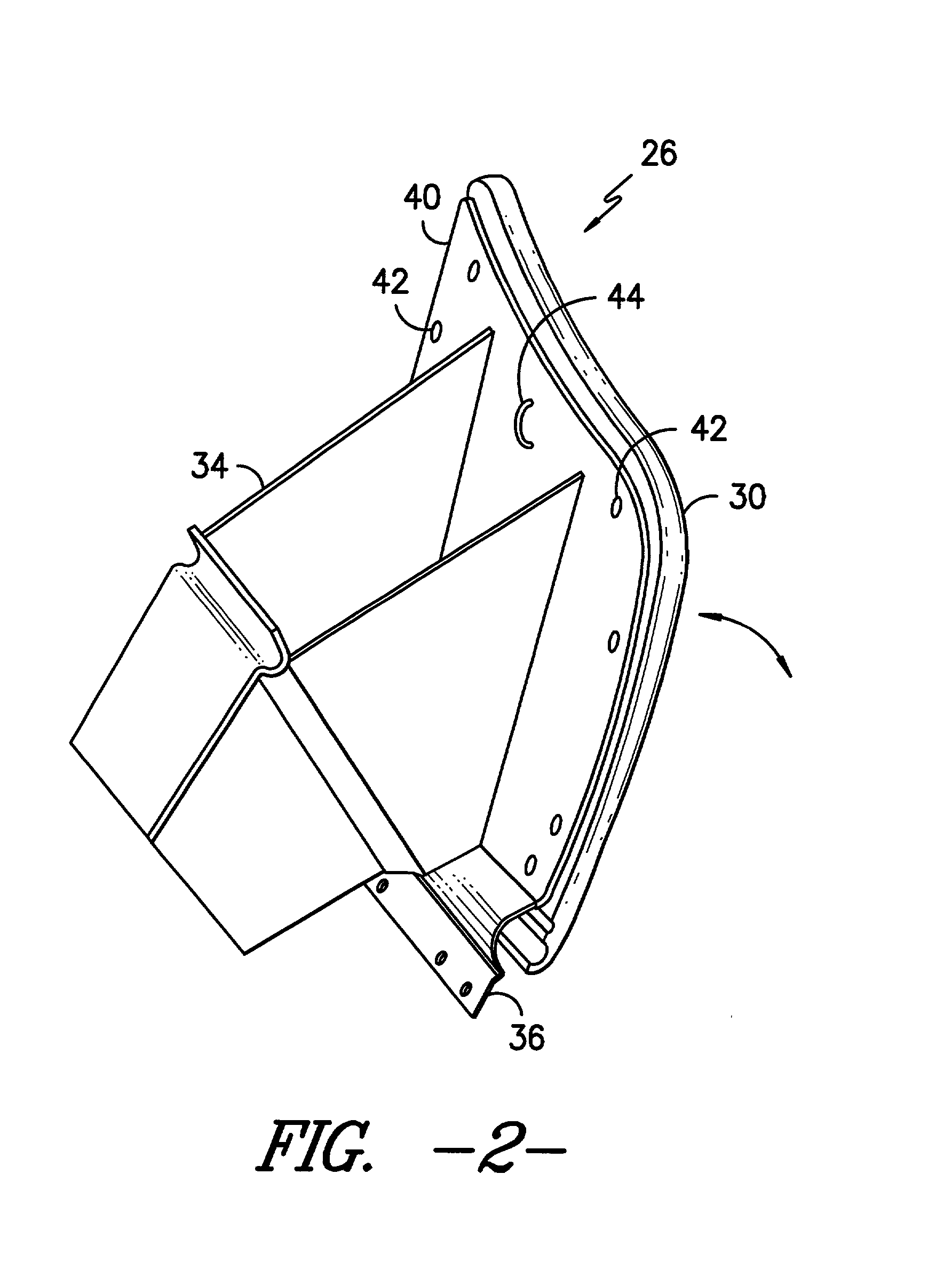 Passenger side active knee bolster