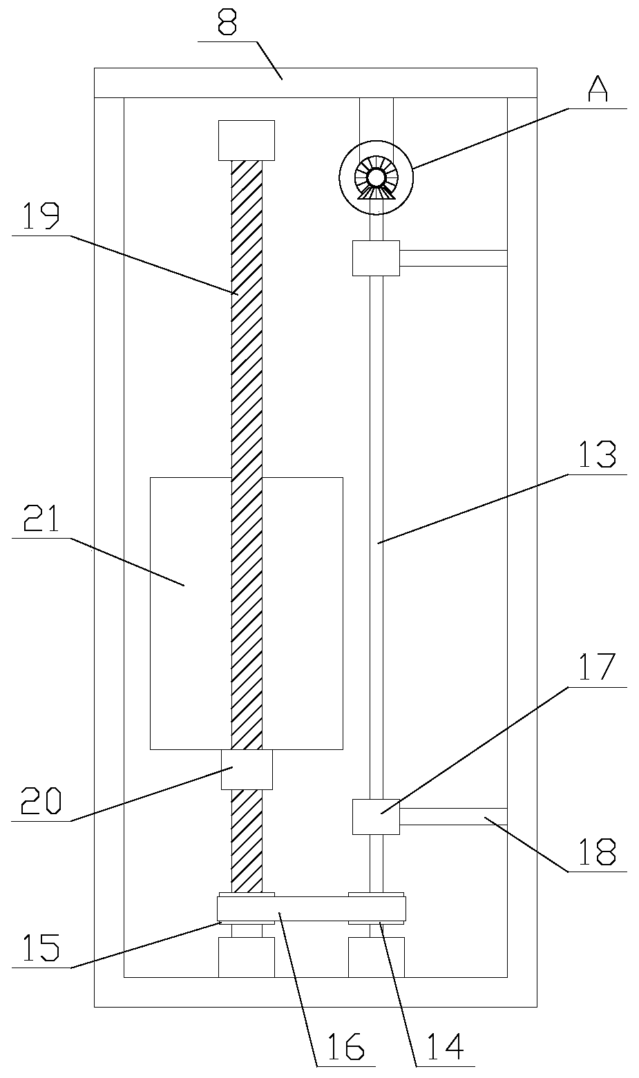 Movable traffic signal lamp having storage function