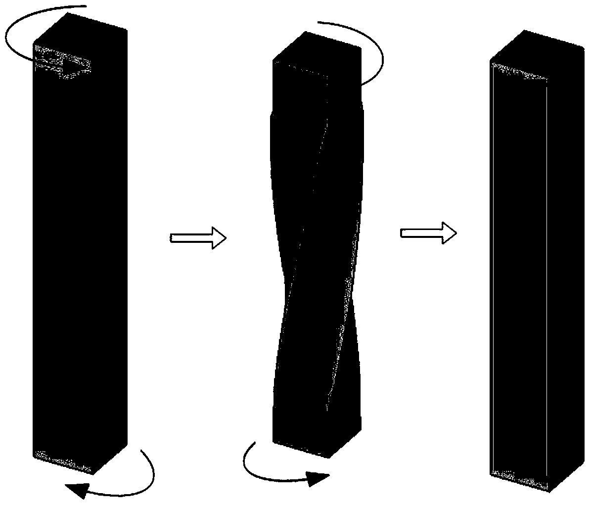 Processing method for improving drawing and pressing asymmetry of magnesium alloy