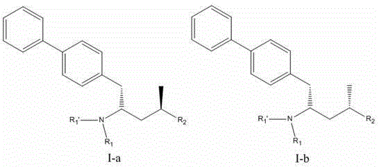 Preparation method and application of biaryl substituted 4-amino-butyric acid or derivative of biaryl substituted 4-amino-butyric acid