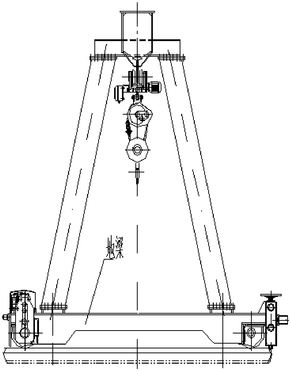 Control method for synchronous lifting of lifting hooks of double-lifting hook crane