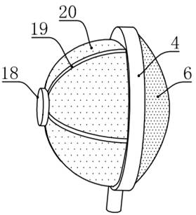 Dust falling device for environmental protection