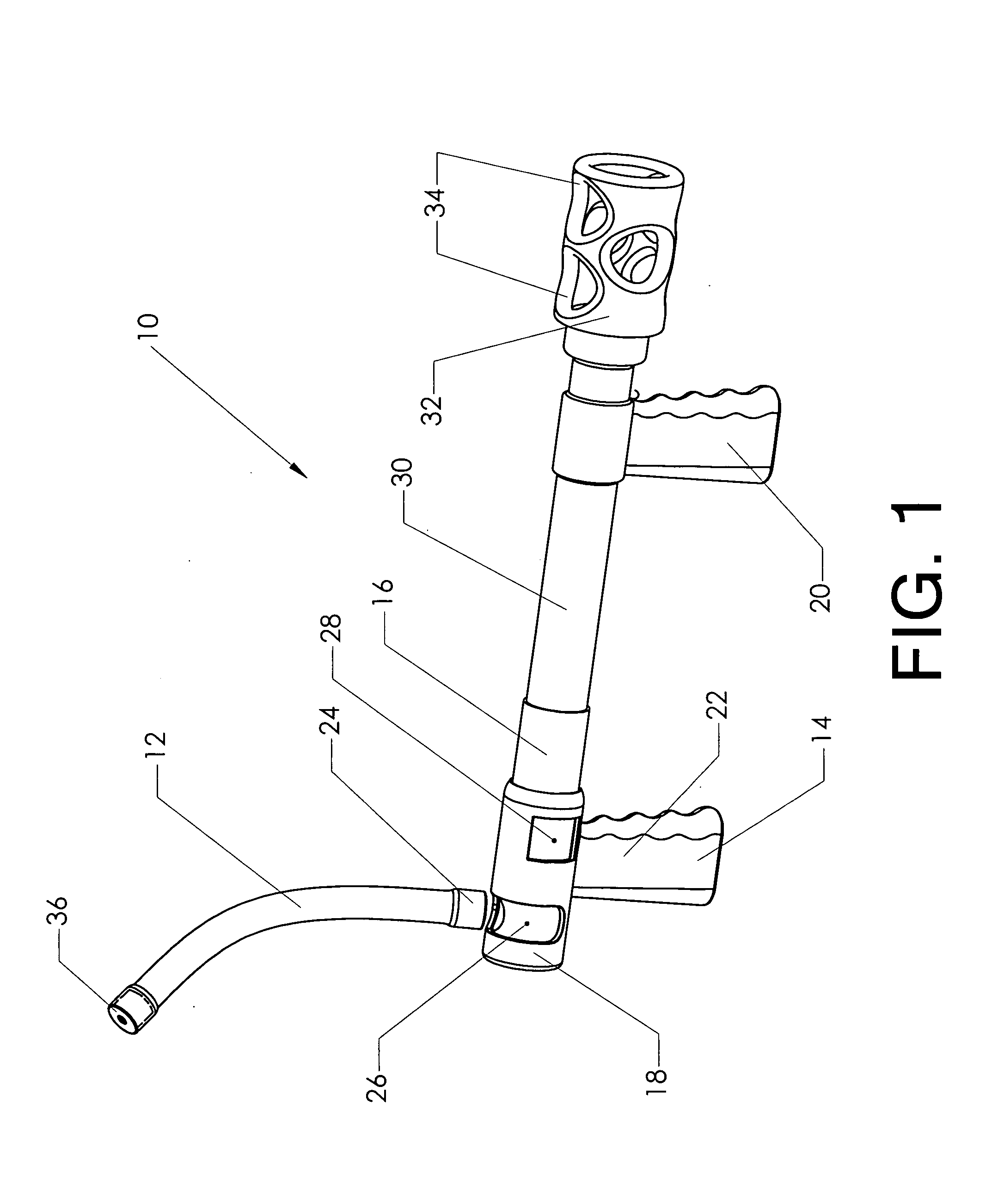 Breech loaded soft projectile blow gun