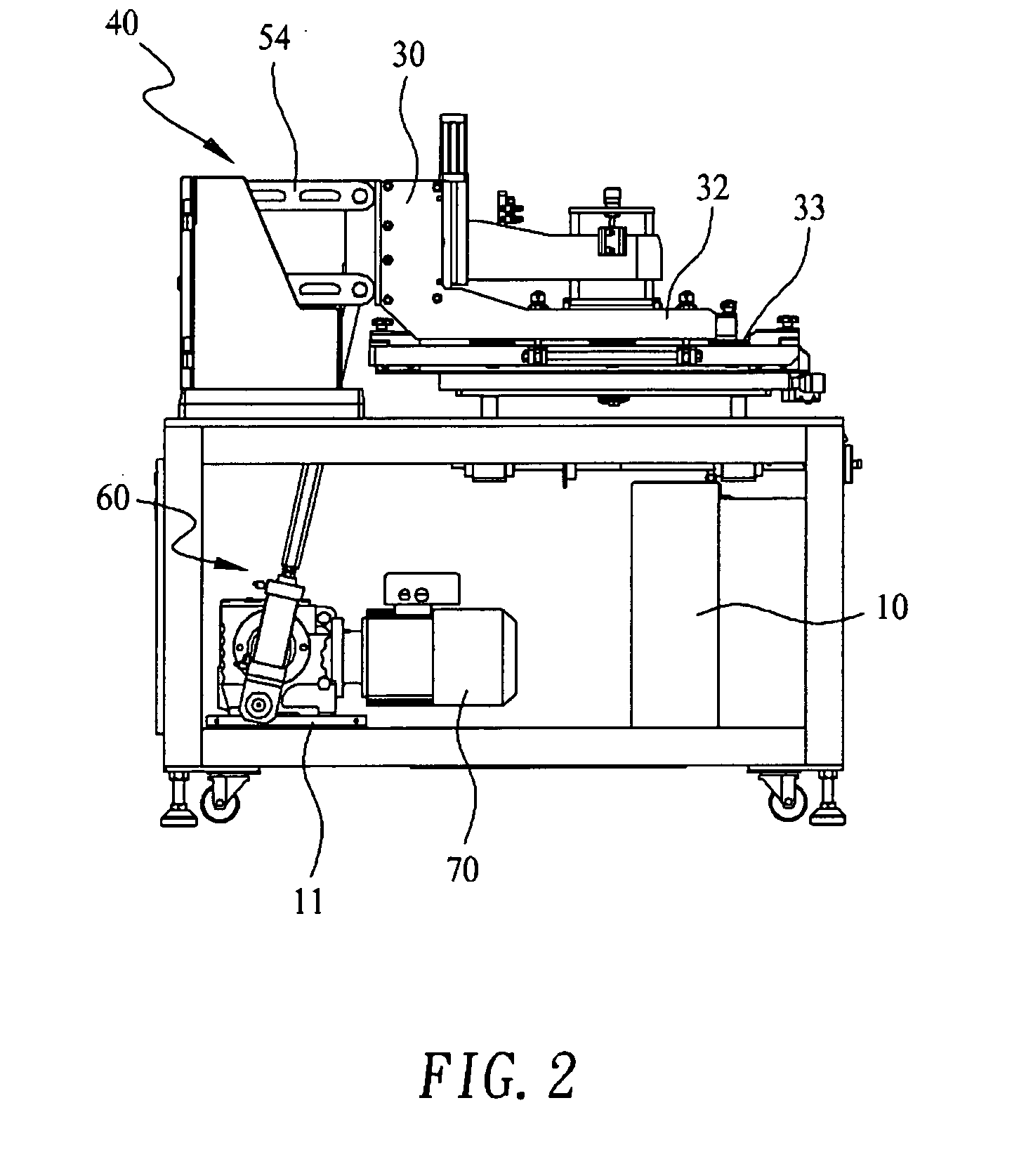 Two-bar linkage fast elevating apparatus for screen printing machine