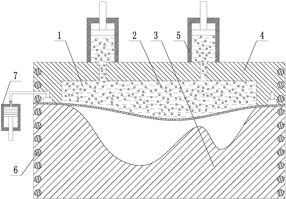 Method for improving thermal conductivity of viscous medium based on warm-hot forming of viscous medium