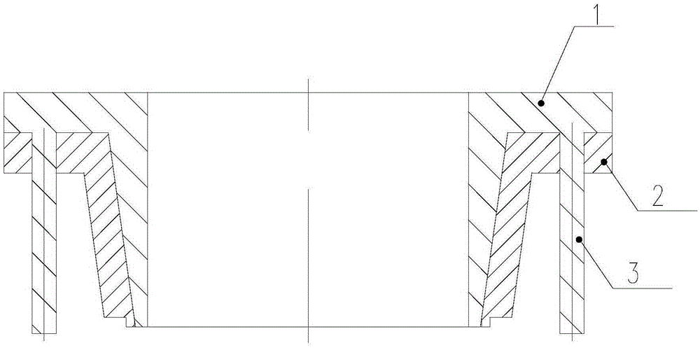 Device for assembling spiral check ring for hole