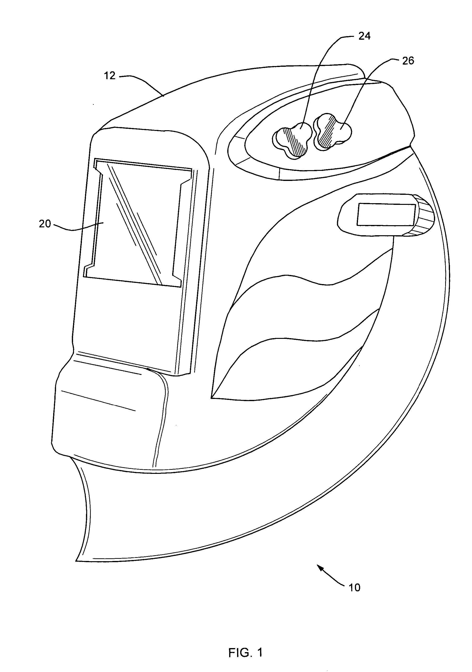 Modular auto-darkening welding filter