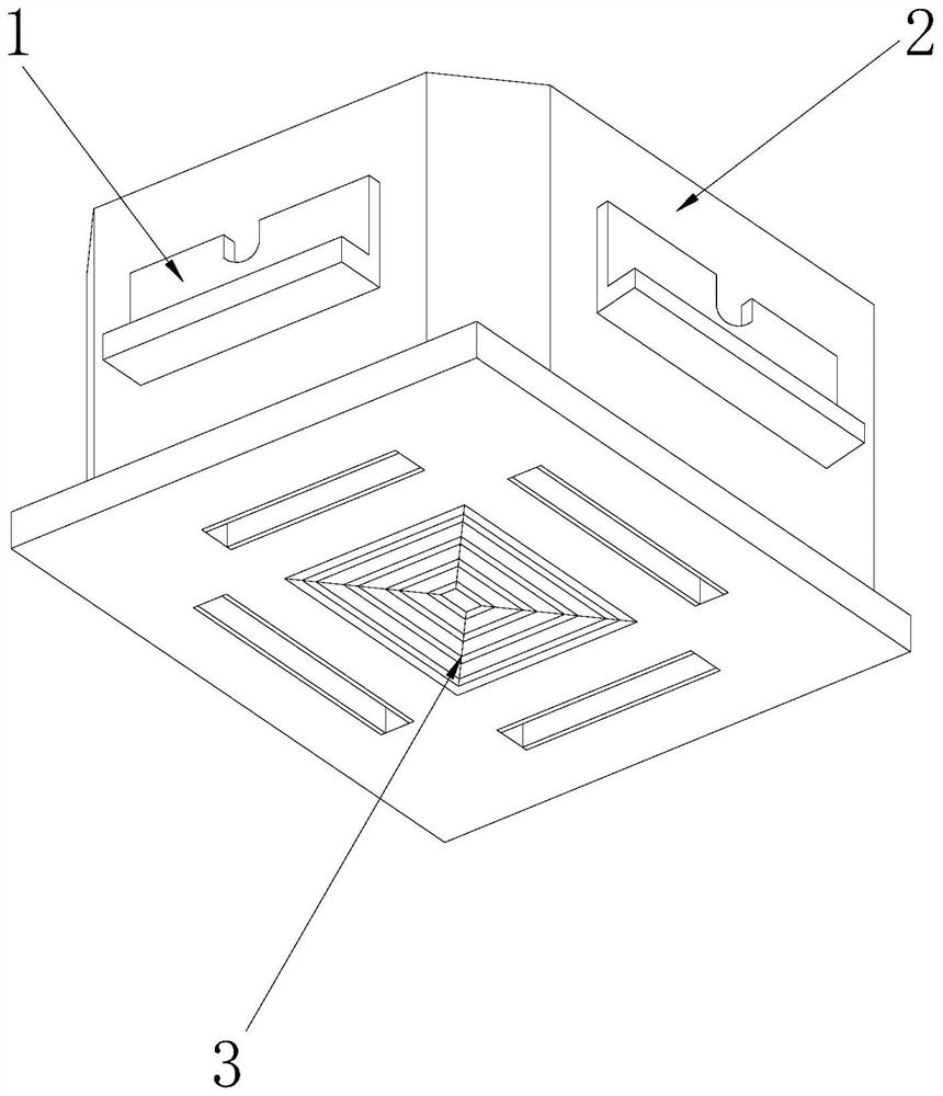 A central air conditioner with air purification function