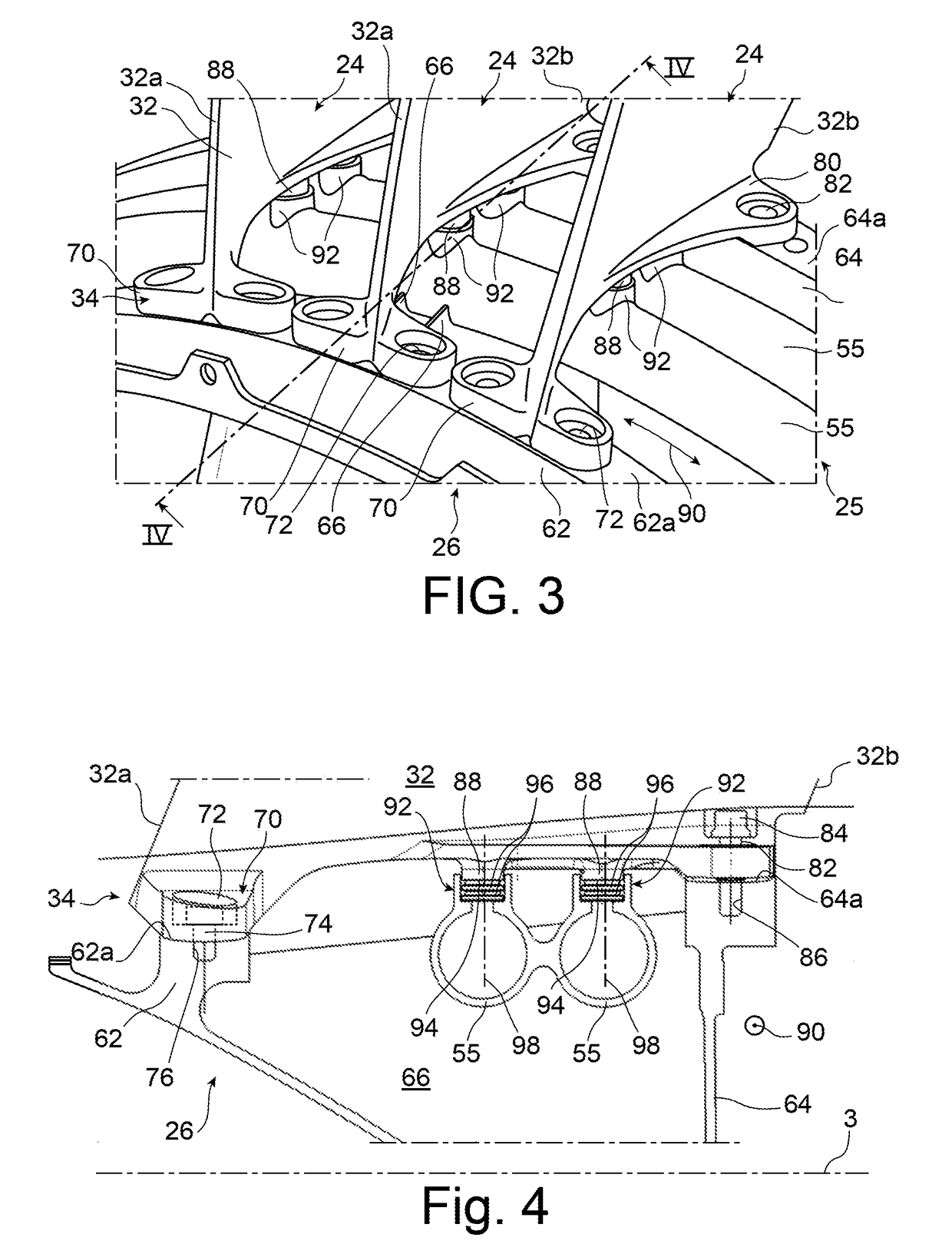 Intermediate case for an aircraft turbomachine made from a single casting with a lubricant duct