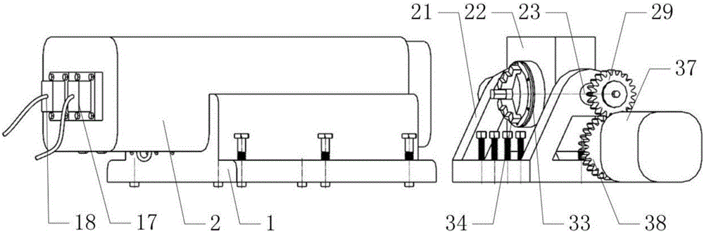 High-speed horizontal impact experiment device for automotive lithium ion batteries